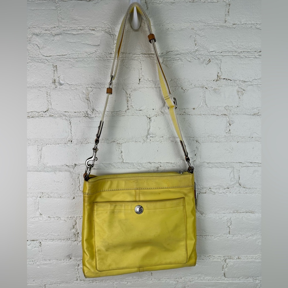 Coach Yellow Crossbody Bag